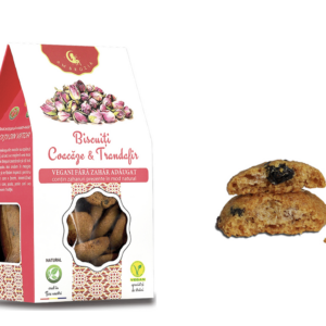 Biscuiți Coacăze și Trandafir