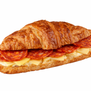 Croissant cu Salam Chorizo