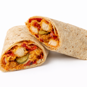 Wrap cu Pui Crispy și Sos Sweet & Spicy