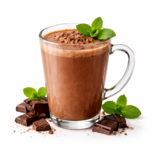 Ciocolată Caldă cu Mentă